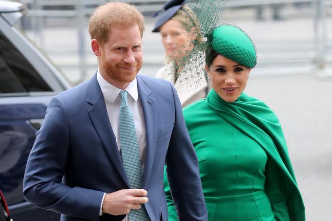 Meghan in Harry sicer te dni opravljata dobra dela po Los Angelesu, kamor sta se preselila pred približno mesecem dni. | Foto: Getty Images