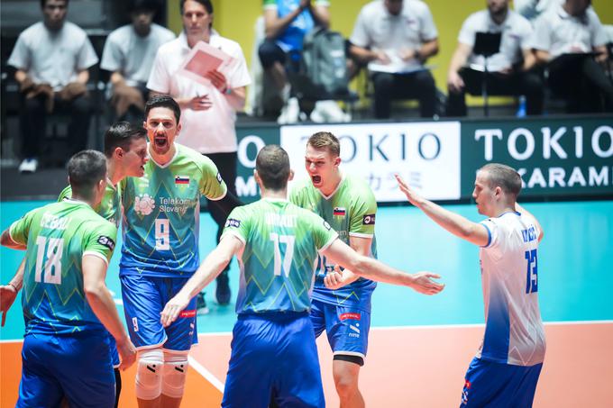 Slovenska odbojkarska reprezentanca | Foto: VolleyballWorld