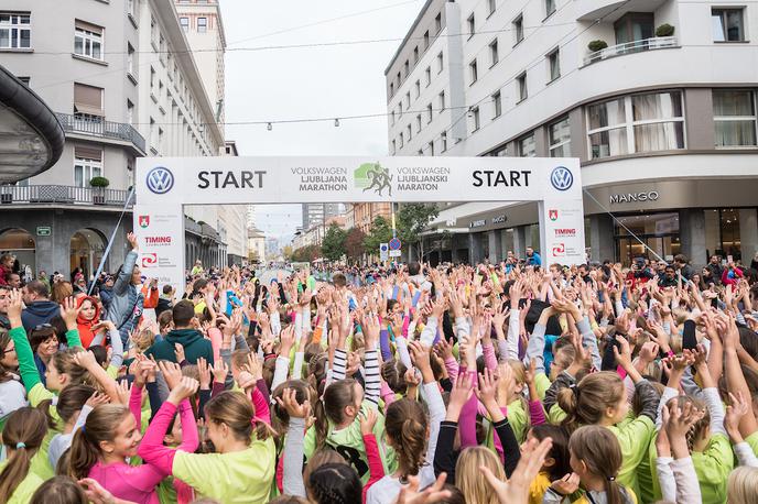 Ljubljanski maraton - otroci 2017 | Foto Damjan Končar