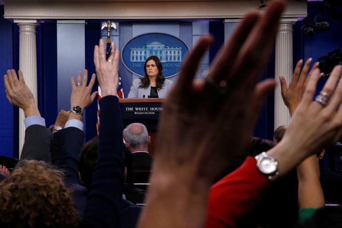 Sarah Sanders, Bela hiša | Foto Reuters