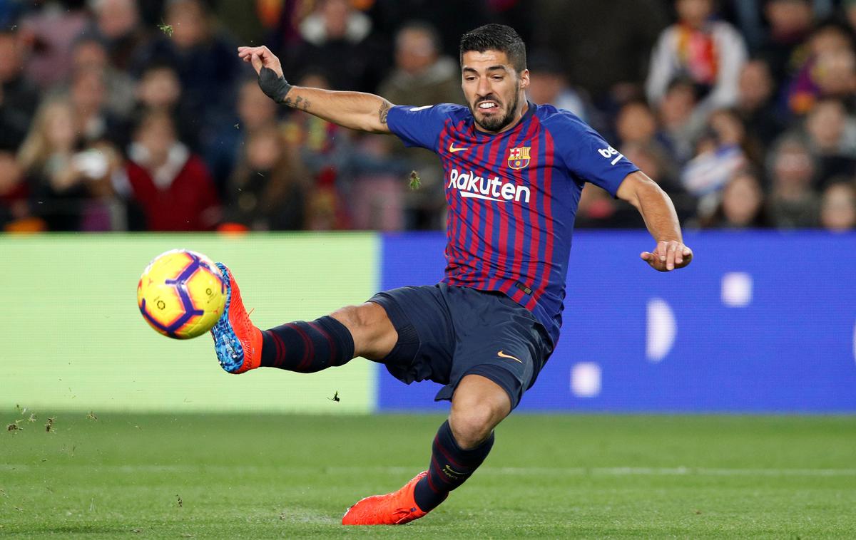 Barcelona, Luis Suarez | Barcelona je s 3:1 premagala Leganes. Luis Suarez je priskrbel zmagoviti zadetek. | Foto Reuters