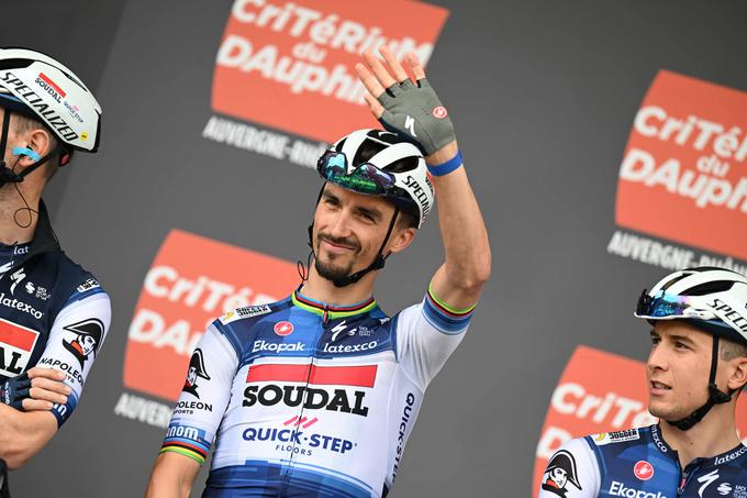 Francoski zvezdnik Julian Alaphilippe je napovedano združitev označil za žalostno.  | Foto: AP / Guliverimage