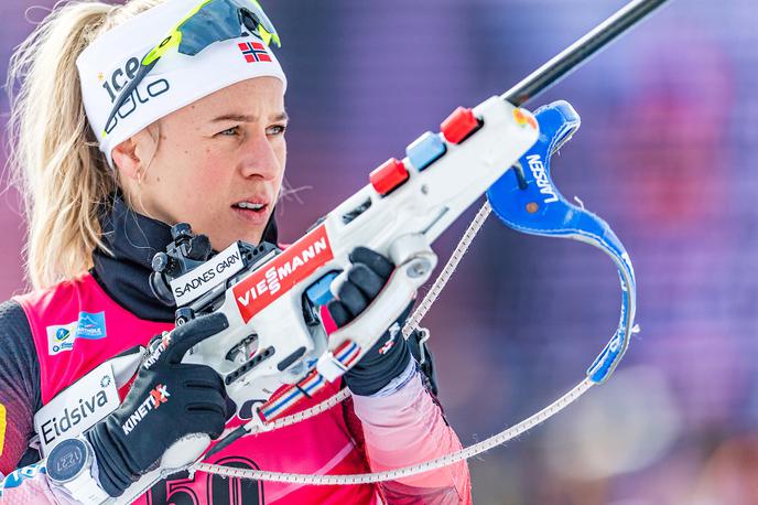 Tiril Eckhoff | Tiril Eckhoff bo izpustila začetek sezone. | Foto Sportida