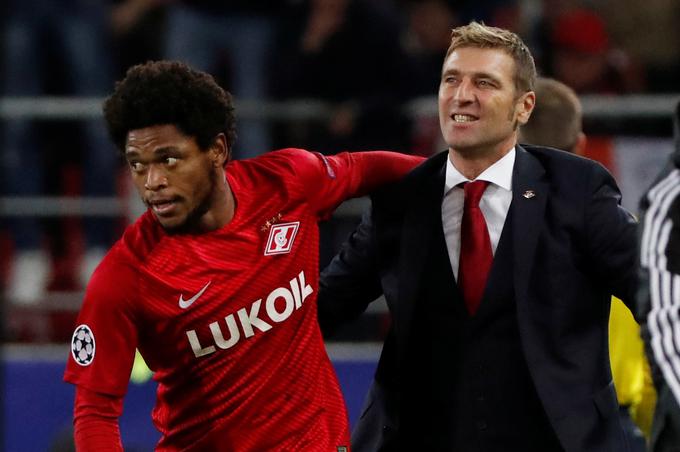 Luiz Adriano in Massimo Carrera sta v odličnih odnosih. | Foto: Reuters