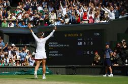 Čehinja Krejčikova uresničila sanje v Wimbledonu