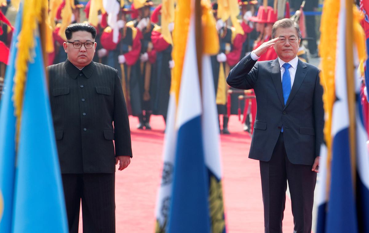 Kim Jong-un, Moon Jae-in | Foto Reuters