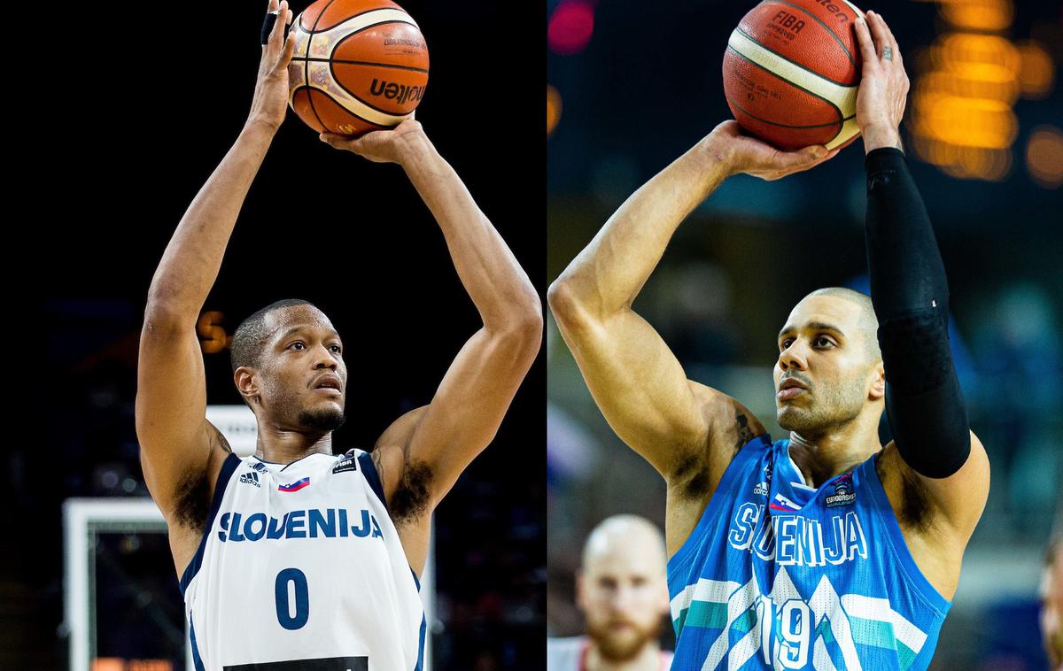 Anrhony Randolph in Jordan Morgan | Anthony Randolph in Jordan Morgan Sloveniji ne bosta mogla pomagati v boju za olimpijske igre. | Foto Vid Ponikvar