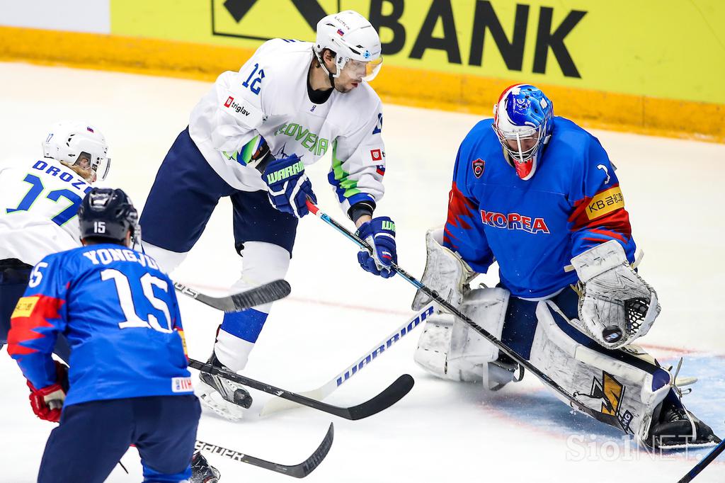 Slovenija Južna Koreja svetovno prvenstvo v hokeju 2019