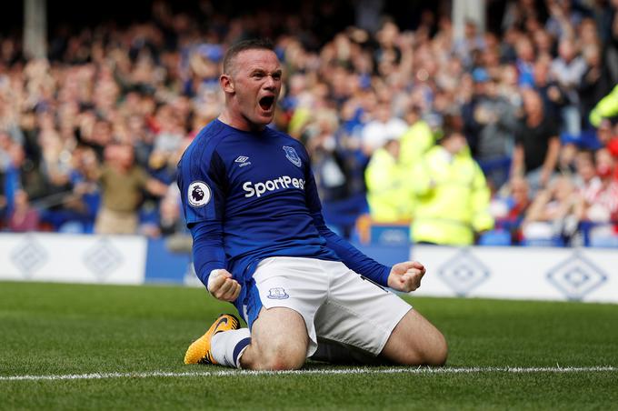 Wayne Rooney se je vrnil na Goodison Park, a ne more biti zadovoljen z dosežki. | Foto: Reuters