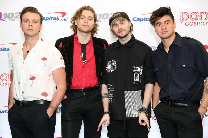 5 Seconds of Summer | Skupino sestavljajo Ashton Irwin, Luke Hemmings, Michael Clifford in Calum Hood. | Foto Guliverimage