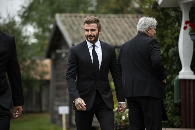 Pogrebne slovesnosti se je udeležil tudi David Beckham. | Foto: Guliverimage