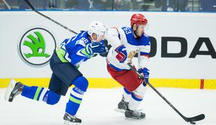 Slovenci za konec pripravljalnih tekem priznali premoč ruskim KHL-ovcem