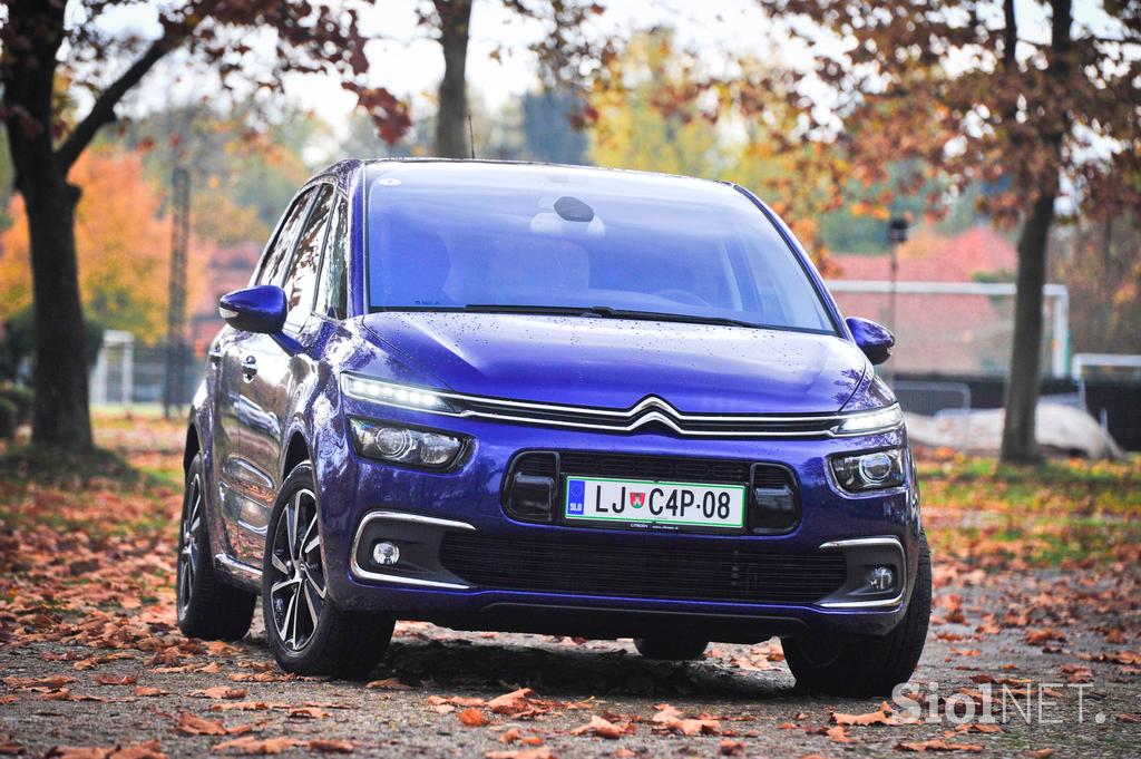 Citroën C4 picasso in C4 grand picasso - domača predstavitev prenovljenega modela