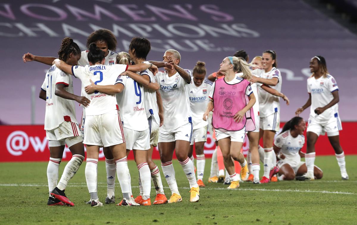 Lyon liga prvakinj | Članice Lyona so v polfinalu izločile PSG, v finalu jih čaka Wolfsburg. | Foto Getty Images