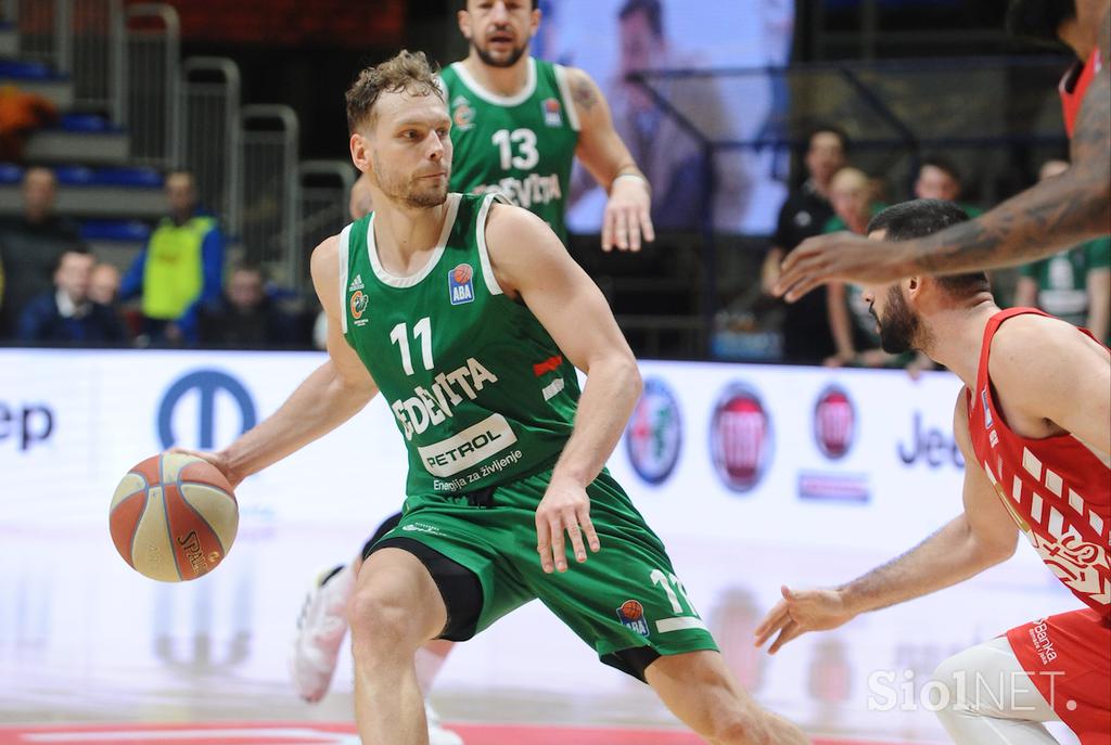 Crvena zvezda : Cedevita Olimpija, ABA liga