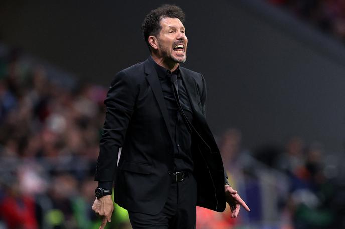 Diego Simeone | Diego Simeone je znan po temperamentnem vodenju tekem. | Foto Reuters