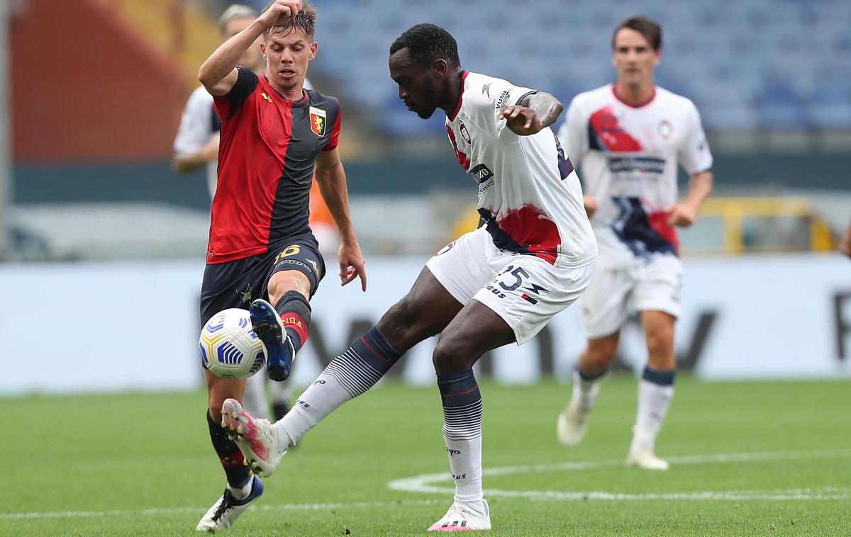 Miha Zajc Genoa | Mihi Zajcu pri Genoi, h kateri je prišel letos poleti, za zdaj ne gre najbolje. | Foto Guliver/Getty Images