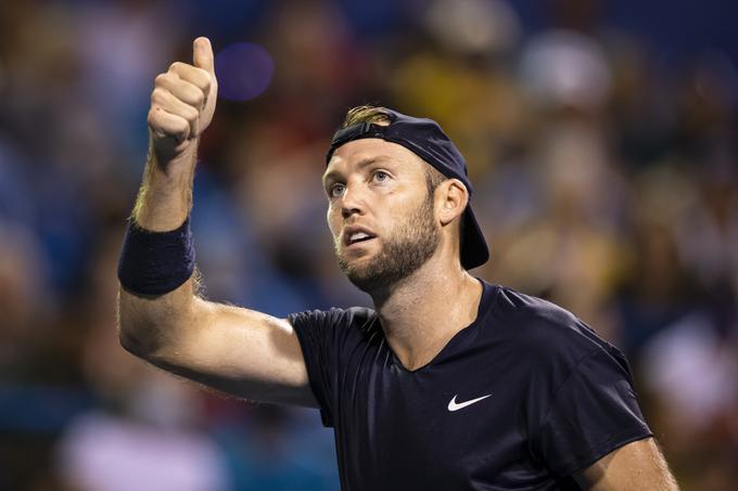 Jack Sock je bil leta 2017 že osmi igralec sveta, nato pa je zaradi številnih zdravstvenih težav sledil padec. | Foto: Reuters