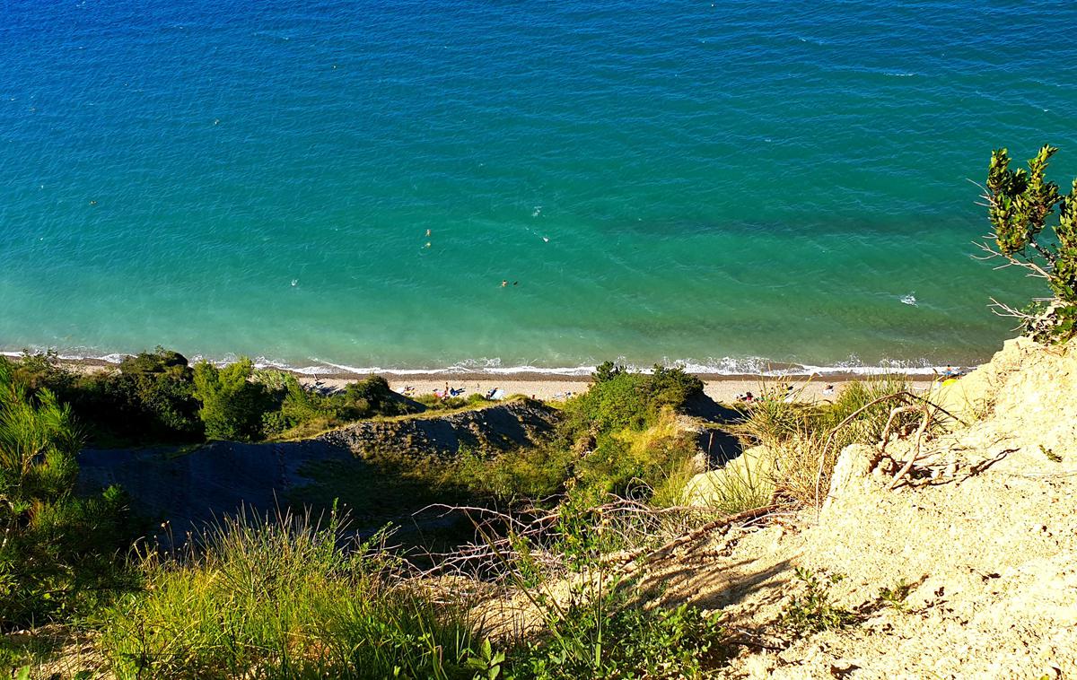 Belvedere plaža Izola obala morje | Foto Metka Prezelj