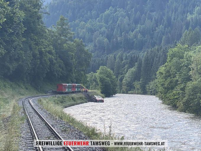 Nesreča vlak Avstrija | Foto: feuerwehr-tamsweg.at