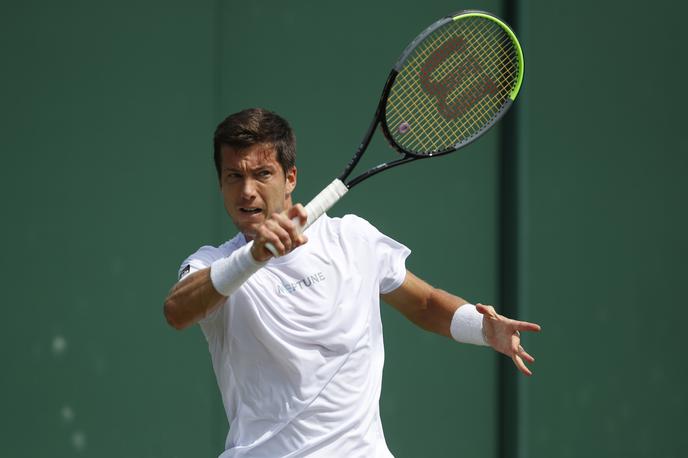 Aljaž Bedene | Aljaž Bedene se je poslovil v prvem krogu turnirja v Lyonu.  | Foto Guliverimage