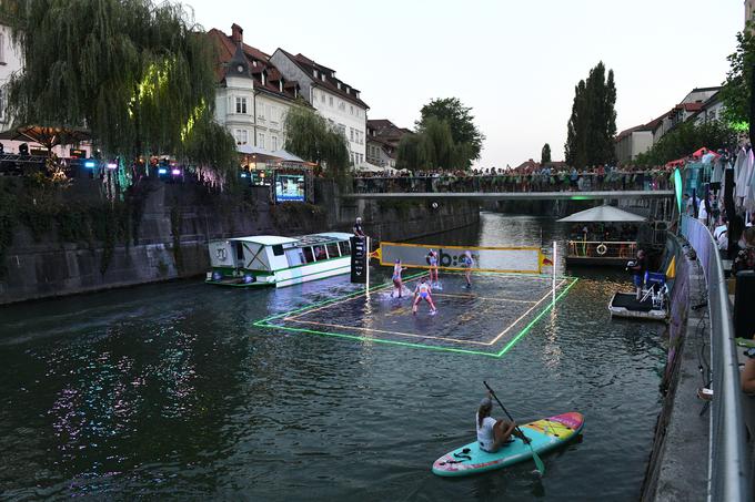 odbojka na Ljubljanici | Foto: Aleš Oblak