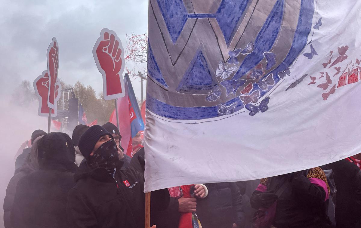 Volkswagen protest stavka | Foto Reuters