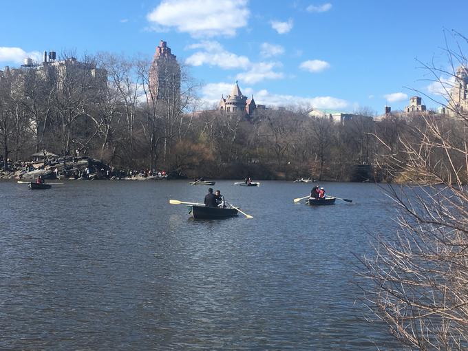 Central Park je za Lino prijeten kraj za odklop od naporne službe. | Foto: Osebni arhiv