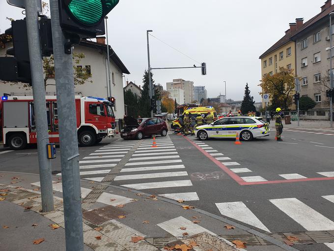 nesreča, LJ | Foto: Bralec