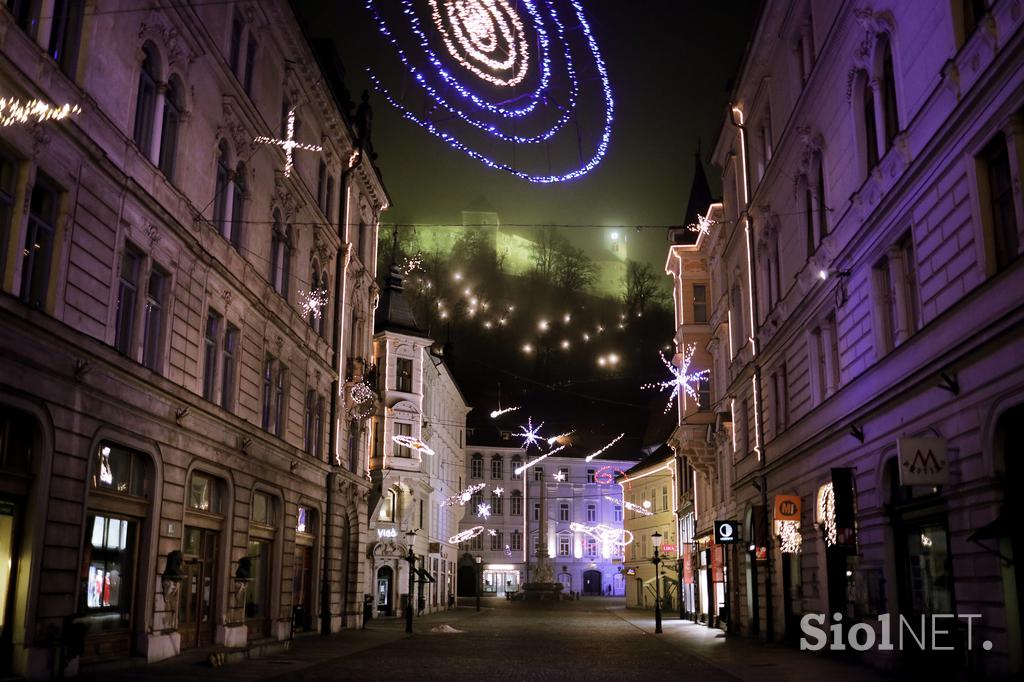 Silvestrski večer v Ljubljani