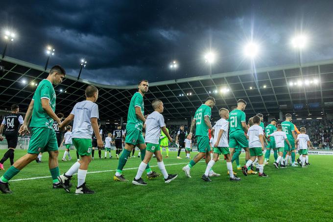 NK Olimpija : Ludogorec | Foto: Vid Ponikvar/Sportida