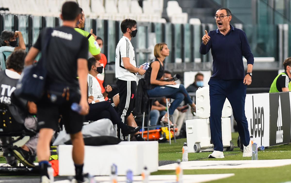 Maurizio Sarri | Maurizio Sarri in Lazio sta se dogovorila za podaljšanje sodelovanja do konca sezone 2024/25. | Foto Reuters