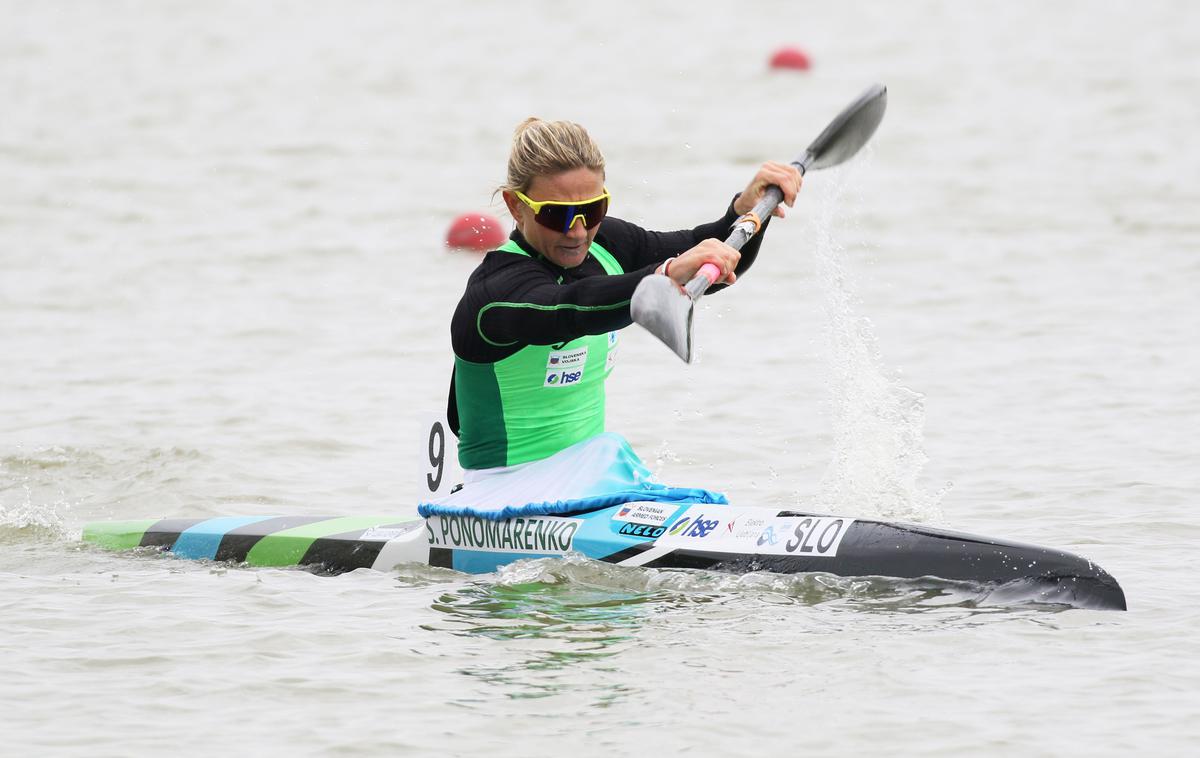 Špela Ponomarenko Janić | Špela Ponomarenko Janić se je zanesljivo uvrstila v finale. | Foto Kajakaška zveza Slovenije