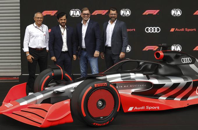 Audi uradno v formulo 1 prihaja leta 2026. | Foto: Guliverimage