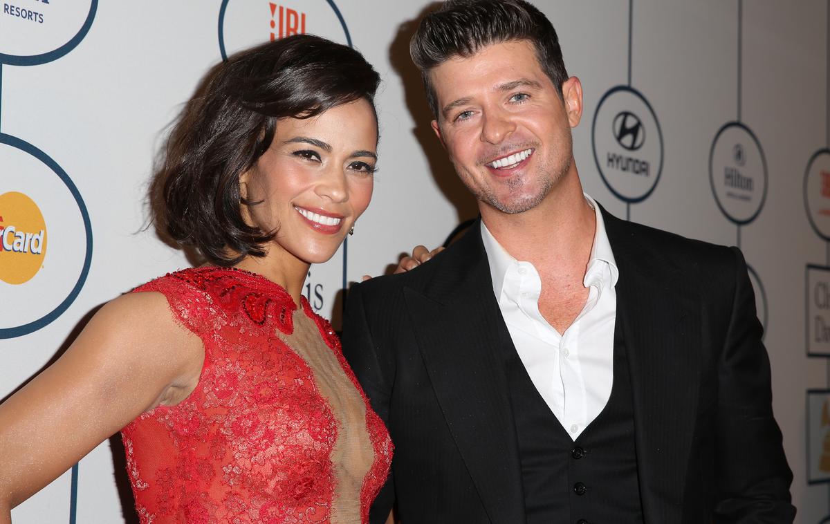 Paula Patton, Robin Thicke | Foto Getty Images