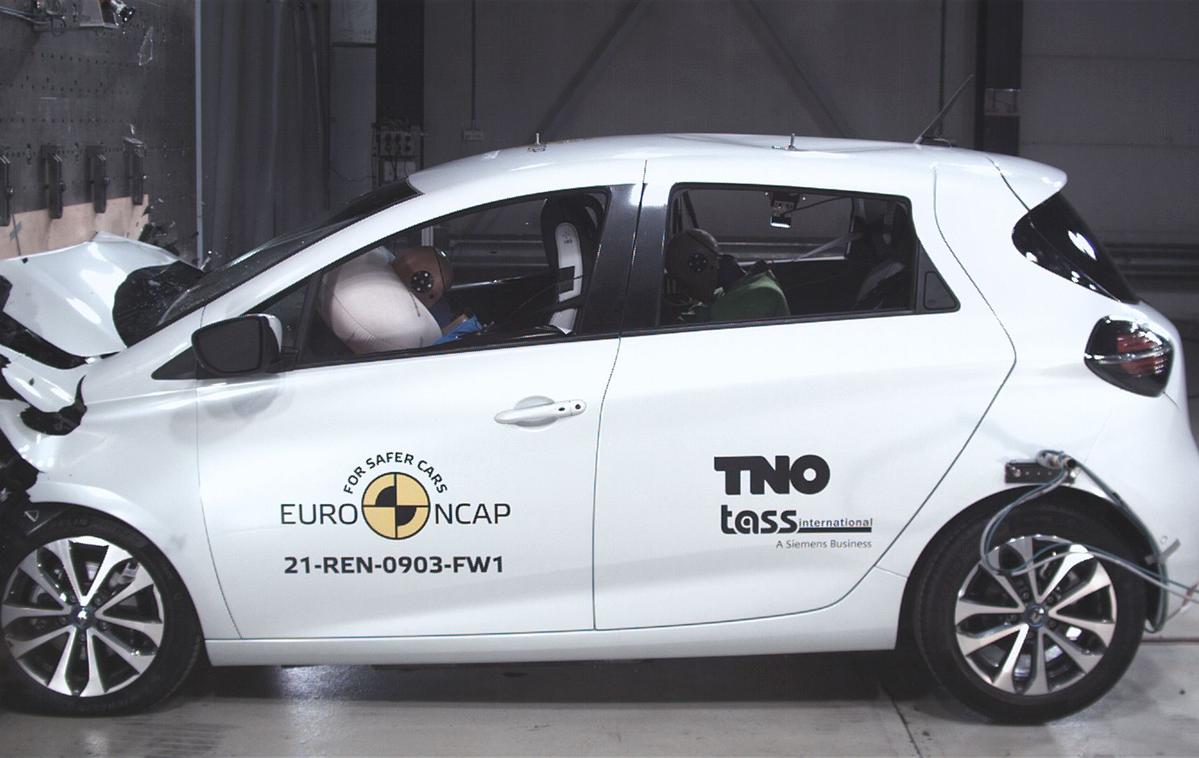 EuroNCAP renault zoe | Foto EuroNCAP