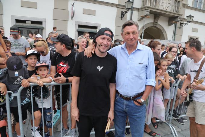 Marko Soršak Soki, Borut Pahor | Foto: Mediaspeed