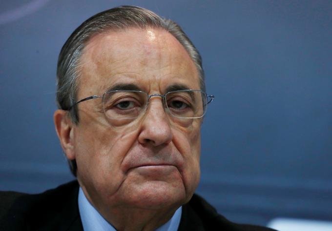 Florentino Perez je predsednik novo ustanovljene superlige. | Foto: Reuters