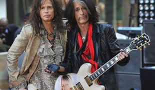 Steven Tyler in Joe Perry v hiši slavnih avtorjev