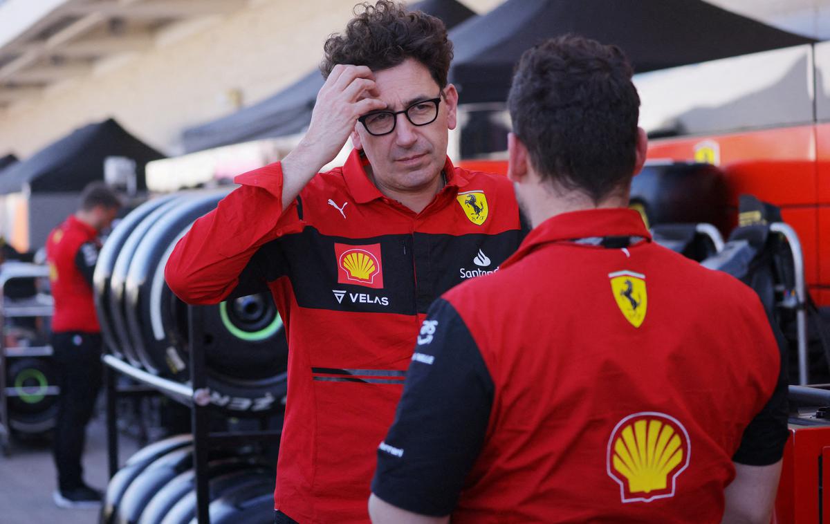 Ferrari Mattia Binotto | Mattia Binotto očitno po štirih letih na krmilu ekipe formule 1 zapušča Ferrari. | Foto Reuters