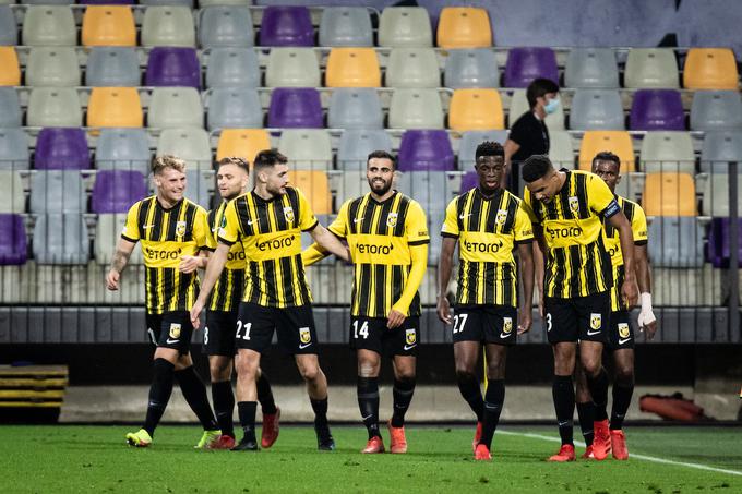 Vitesse je povedel v 30. minuti. | Foto: Blaž Weindorfer/Sportida