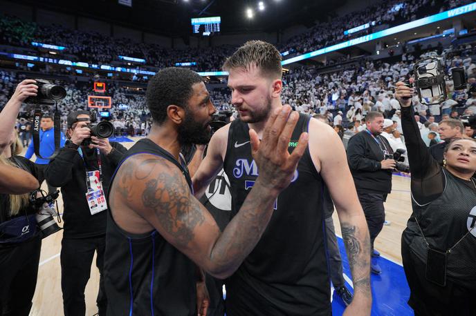 Luka Dončić Dallas Mavericks | Luka Dončić je blestel s trojnim dvojčkom. | Foto Reuters