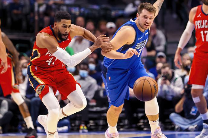 Luka Dončić | Luka Dončić in Dallas Mavericks so izgubili domač spopad z New Orleans Pelicans. | Foto Guliverimage