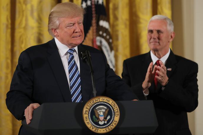 Donald Trump in Mike Pence | Foto Reuters