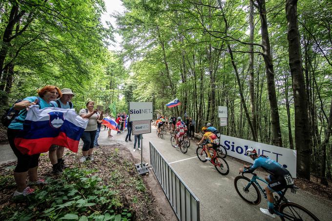 V zadnji klanec etape je šlo na nož. | Foto: Vid Ponikvar