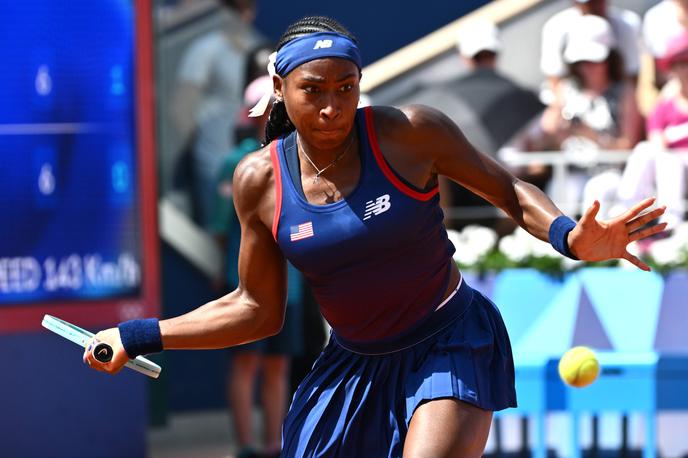 Coco Gauff | Coco Gauff se je že v uvodu poslovila iz Cincinnatija. | Foto Guliverimage