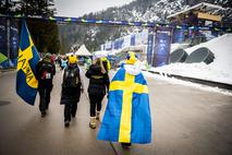 navijači Planica Švedska