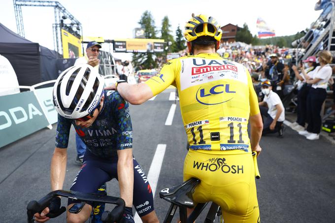 Jonas Vingegaard, Tadej Pogačar, TDF 2024 | Foto: Guliverimage