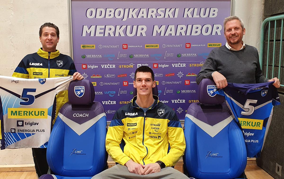 Alen Šket | Alen Šket je bil najučinkovitejši igralec srečanja. | Foto OK Merkur Maribor