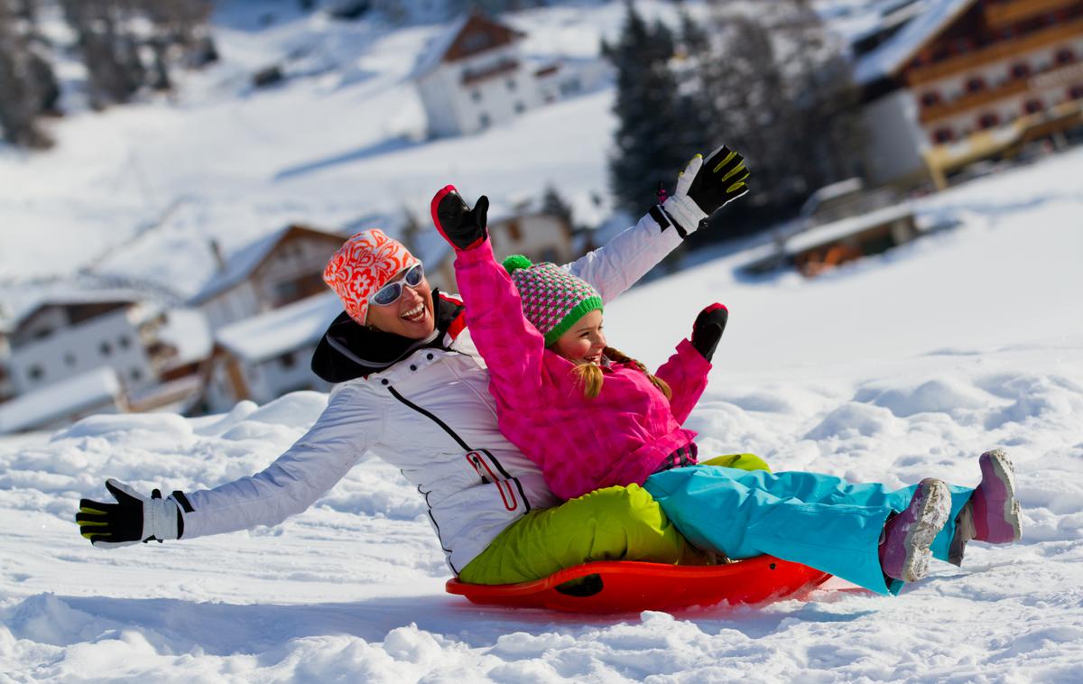 sneg, sankanje | Šolarji bodo v šolske klopi znova sedli v ponedeljek, 4. marca. Naslednje počitnice jih čakajo v maju. | Foto Shutterstock